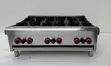 Commercial 6-Burner Gas Stove - Heavy Duty Countertop - 1