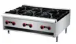 Commercial 6-Burner Gas Stove - Heavy Duty Countertop - 2