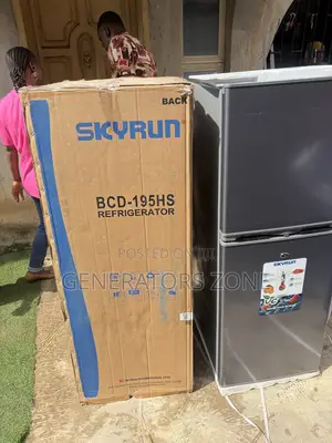 Skyrun 195L Double Door Refrigerator BCD-195HS