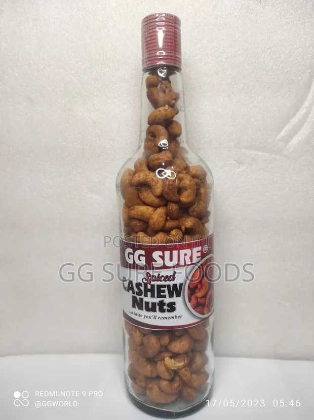 GG SURE Spiced Cashew Nuts (800g) - 1