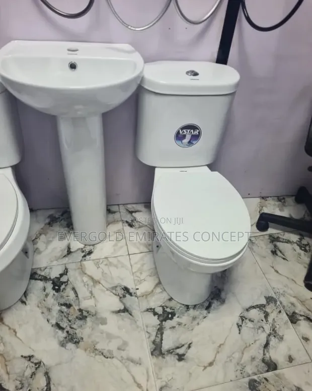 Vstar Water Closet with Wash Hand Basin - 1