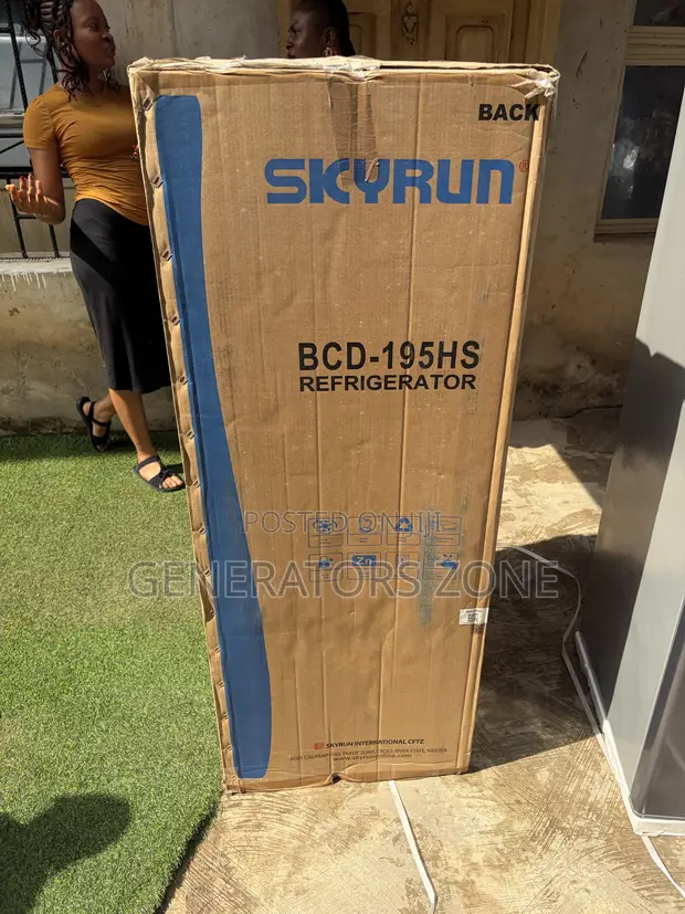 Skyrun BCD-195HS 195L Double Door Refrigerator - 1