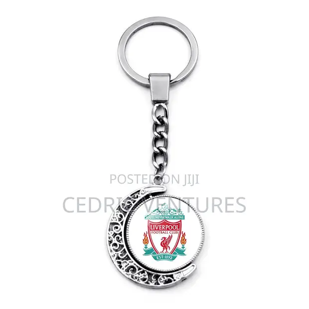 Liverpool Metal Crest Keychain - 1