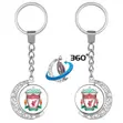 Liverpool Metal Crest Keychain - 2