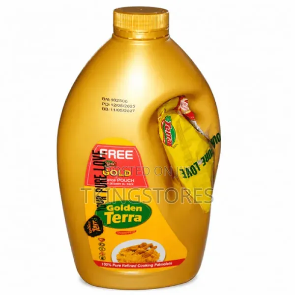 Golden Terra 5L Soya Oil + Freebie - 1