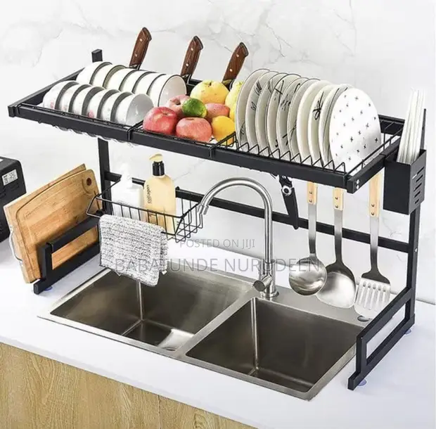 65cm Over-Sink Plate Rack - 1