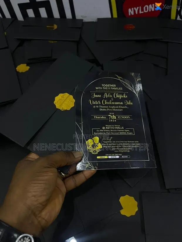 Wedding Invitation Card Printing Service - 1