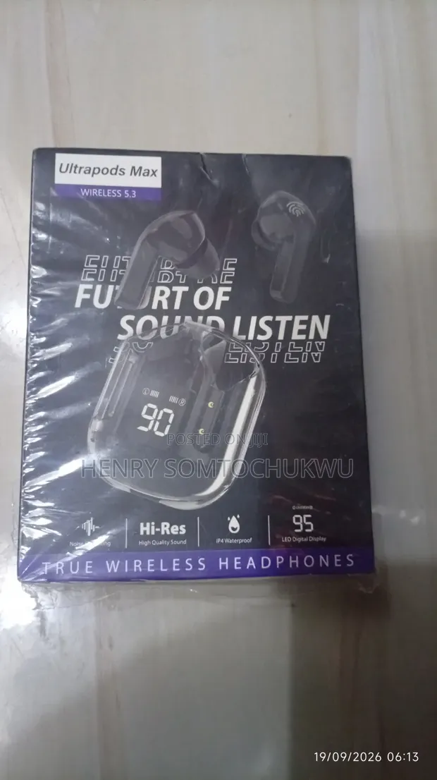 Brand New Ultrapods Transparent Wireless Earbuds - 1