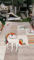 Tufafin Yara na Unicorn da Rainbow - 1