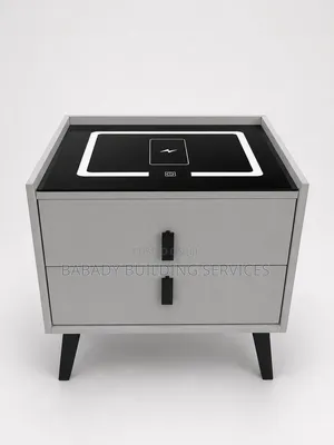 Smart Bedside Drawer with Wireless Charging