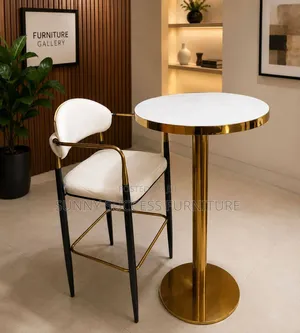 Dining Table with 2 Bar Stools - Brand New