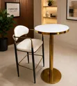 Dining Table with 2 Bar Stools - Brand New - 1
