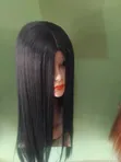 Miracle Black Straight Wig - 1