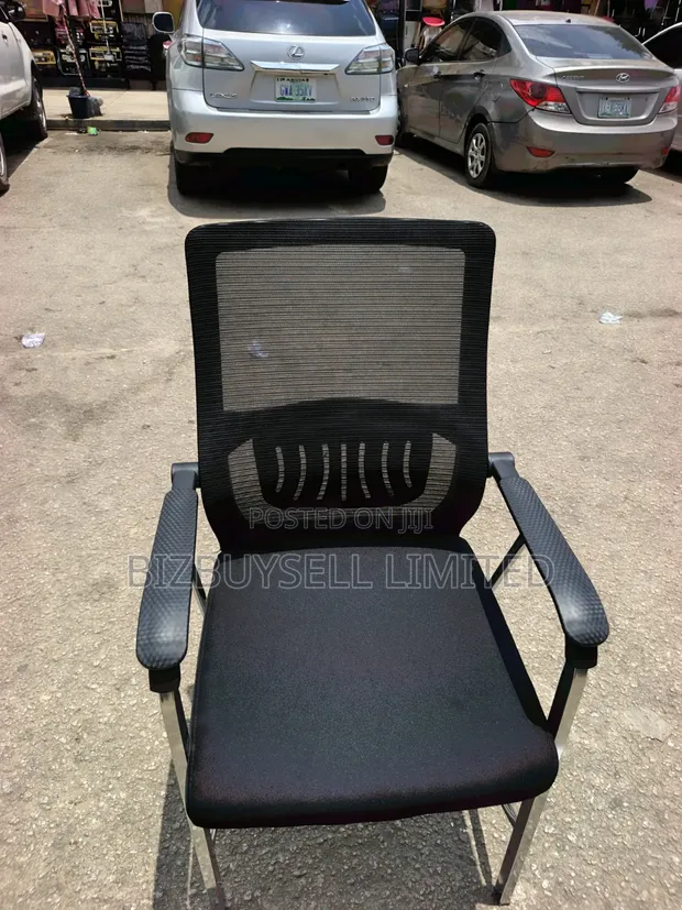 Executive Mesh Conference Chair with Lumbar Support - 1