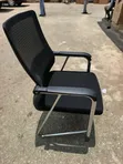 Executive Mesh Conference Chair with Lumbar Support - 2