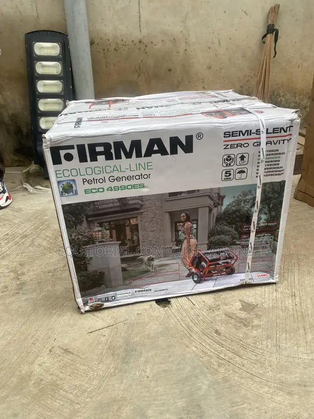 FIRMAN 3.4KVA Automatic Petrol Generator ECO4990ES - 1