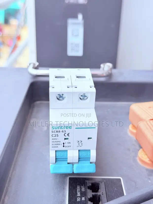 Suntree 25A AC Double Pole Circuit Breaker | C25 - 1