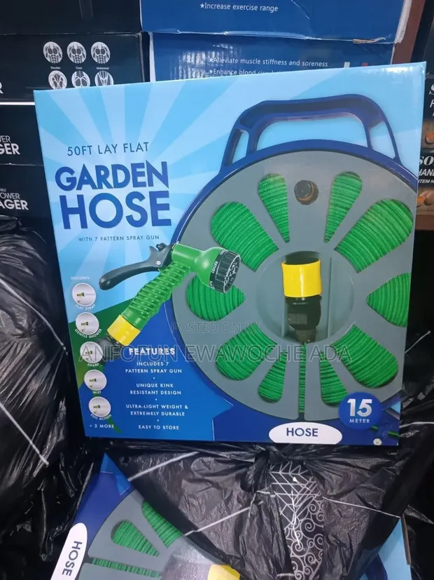 Durable & Flexible Garden Hose - Brand New - 1