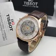 Original Tissot Men's Leather Strap Watch - 100% Authentic - 1