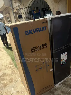 Skyrun BCD-195HS 195L Double Door Fridge