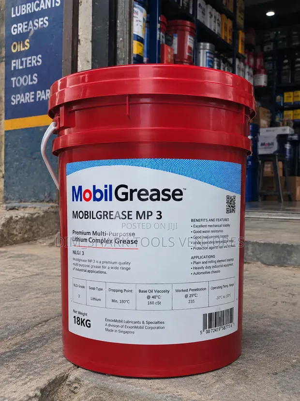 Mobilgrease MP 3 18kg Pail - NLGI 3 Lithium Grease - 1