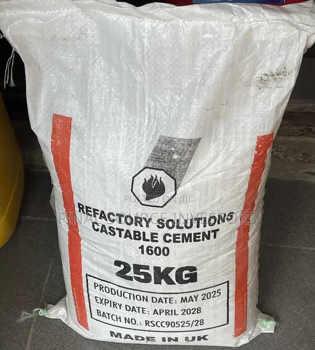 Refractory Cement for Oven & Fire Areas - 1