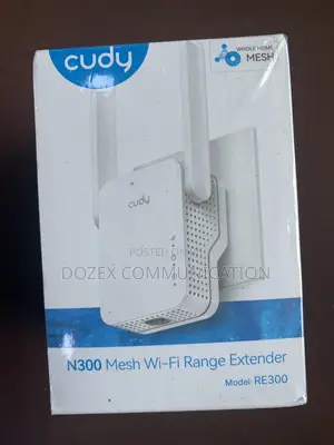 Cudy N300 Wi-Fi Range Extender RE300