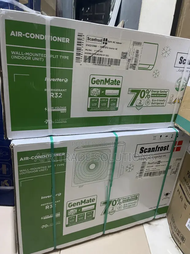 Scanfrost 1.5HP Split Inverter AC tare da Kit - 1