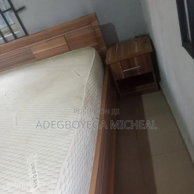 Unifoam Mattress & Bed Frame (Used) - 1