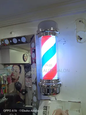 Barber & Salon Rotating Display Light