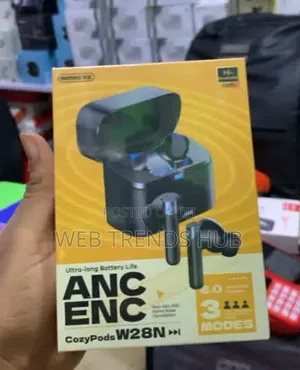 Remax CozyPods W28N ANC+ENC Wireless Earbuds - Long Battery