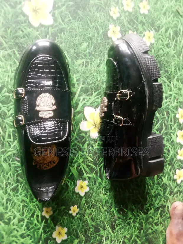 Original Gina Boho Style Leather Slippers - Size 45 - 1