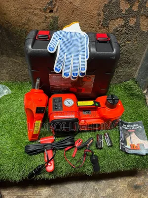 12V Electrical Hydraulic Car Jack Set (4-in-1)
