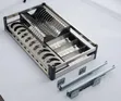 Premium Stainless Steel Kitchen Drawer Dish Rack Organizer - 2