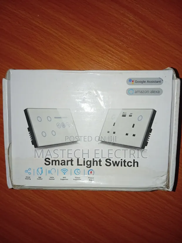 Smart Double Socket with USB & Type-C (App/Voice Control) - 1