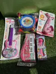 5-in-1 Kids Musical Play Set (Guitar, Drum, Trumpet, Piano, Mic) - 1