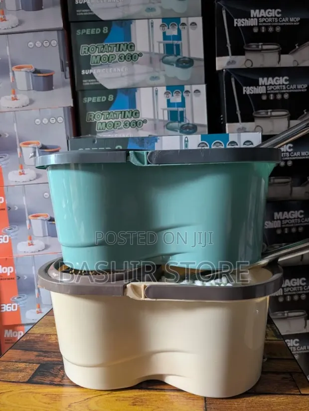 360° Rotating Spin Mop and Bucket Set - Brand New - 1