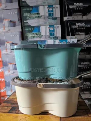 360° Rotating Spin Mop and Bucket Set - Brand New