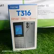 New Tecno T316 Graphite Feature Phone - 3