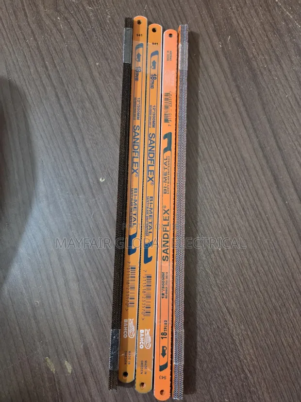 Original Bahco Sandflex Bi-Metal Hacksaw Blades - 1