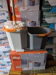 Brand New Microfibre Spin Mop with Dual-Compartment Bucket - 1
