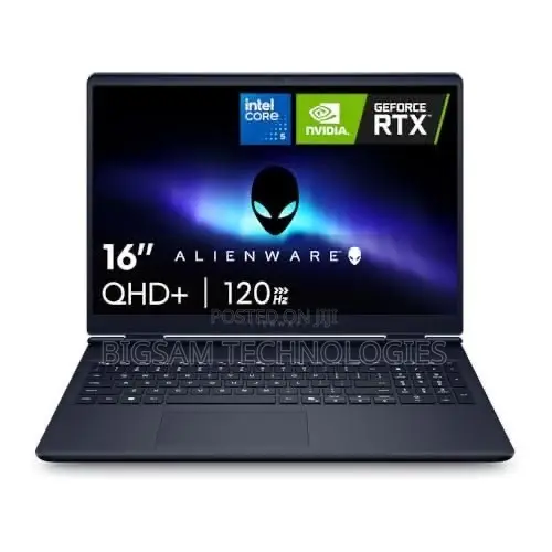 New Alienware 16 Aurora Gaming Laptop - Intel Core i7, 16GB RAM, 1TB SSD - 1