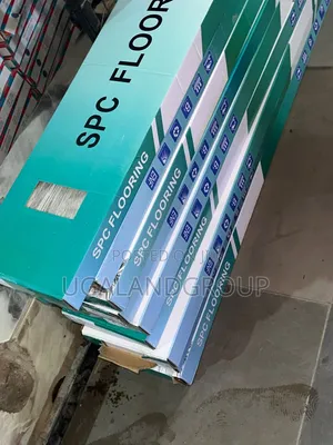 Premium Grey SPC Flooring Tiles