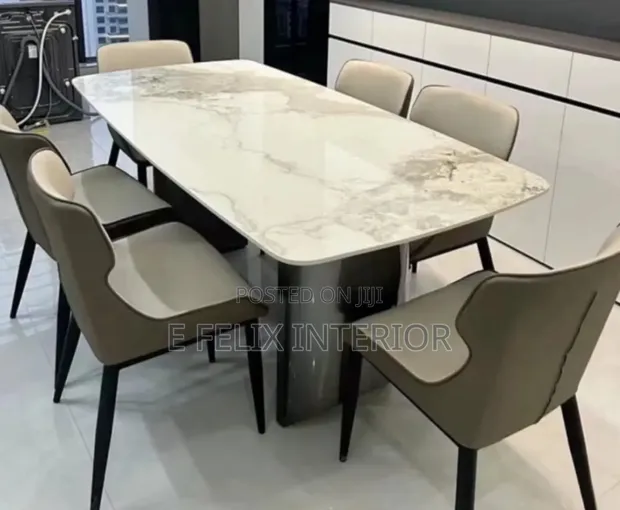 Quality Design 1+6 Dining Set - 1