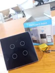 Smart Touch Wall Switch 4 Gang WiFi App Control - 5