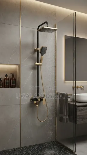 Brimix Modern Gold Shower System