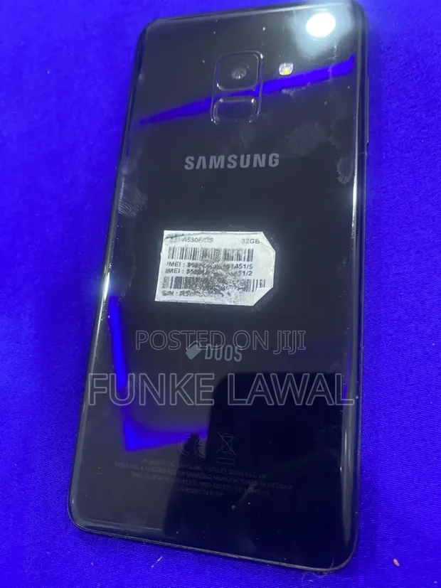 Samsung Galaxy A8 32GB Black (Nigerian Used) - 1