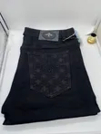 Original Gucci Men's Straight Fit Jeans - Black - 1