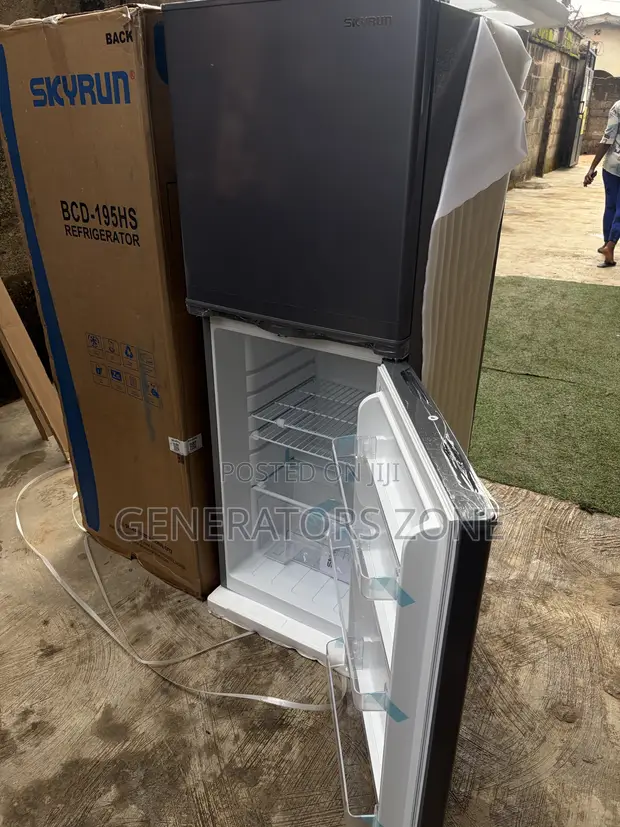 195L Skyrun Double Door Refrigerator - 1