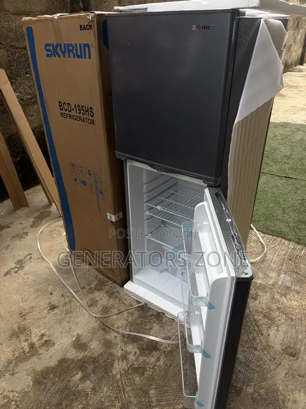 Brand New Skyrun 195L Double Door Fridge - 1